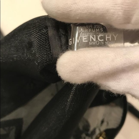 GIVENCHY Parfums Black Floral Lace Tote Bag - Picture 7 of 8